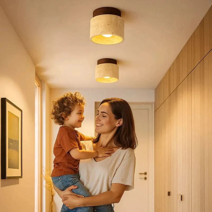 BowLift | Minimalist LED Lamp made of Wood for a Calm Atmosphere