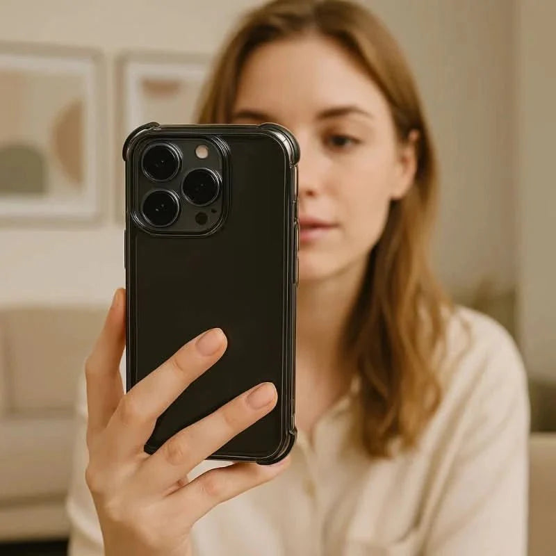 BowLift | Shockproof transparent bumper case for iPhone