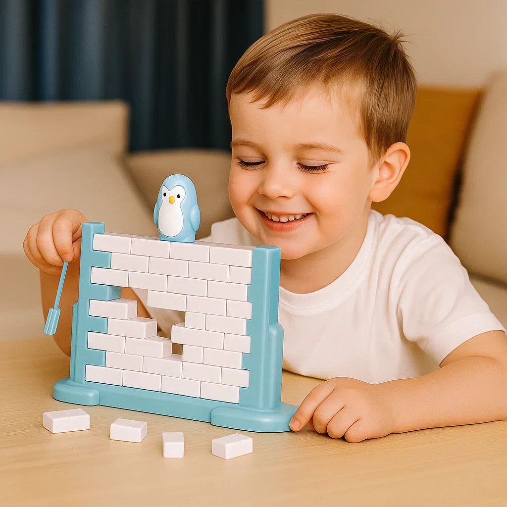 BowLift | Penguin Ice Wall Balance Family Game