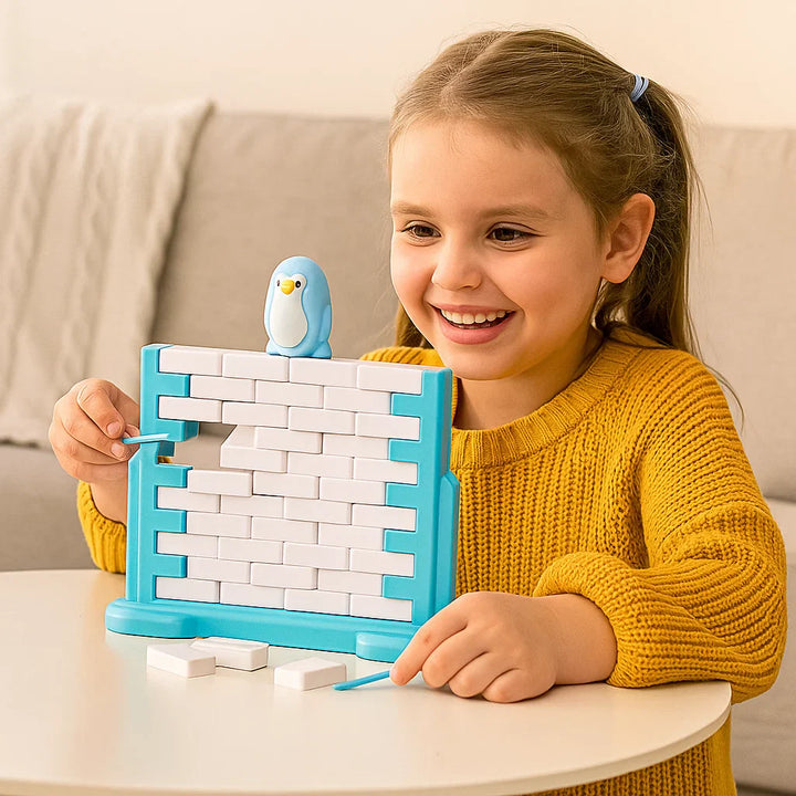 BowLift | Penguin Ice Wall Balance Family Game
