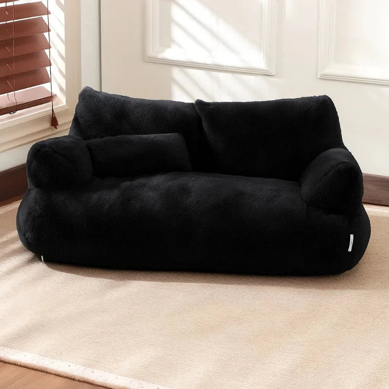 BowLift | FLUFFYCOMFORT – Luxurious pet sofa made of plush for maximum relaxation comfort