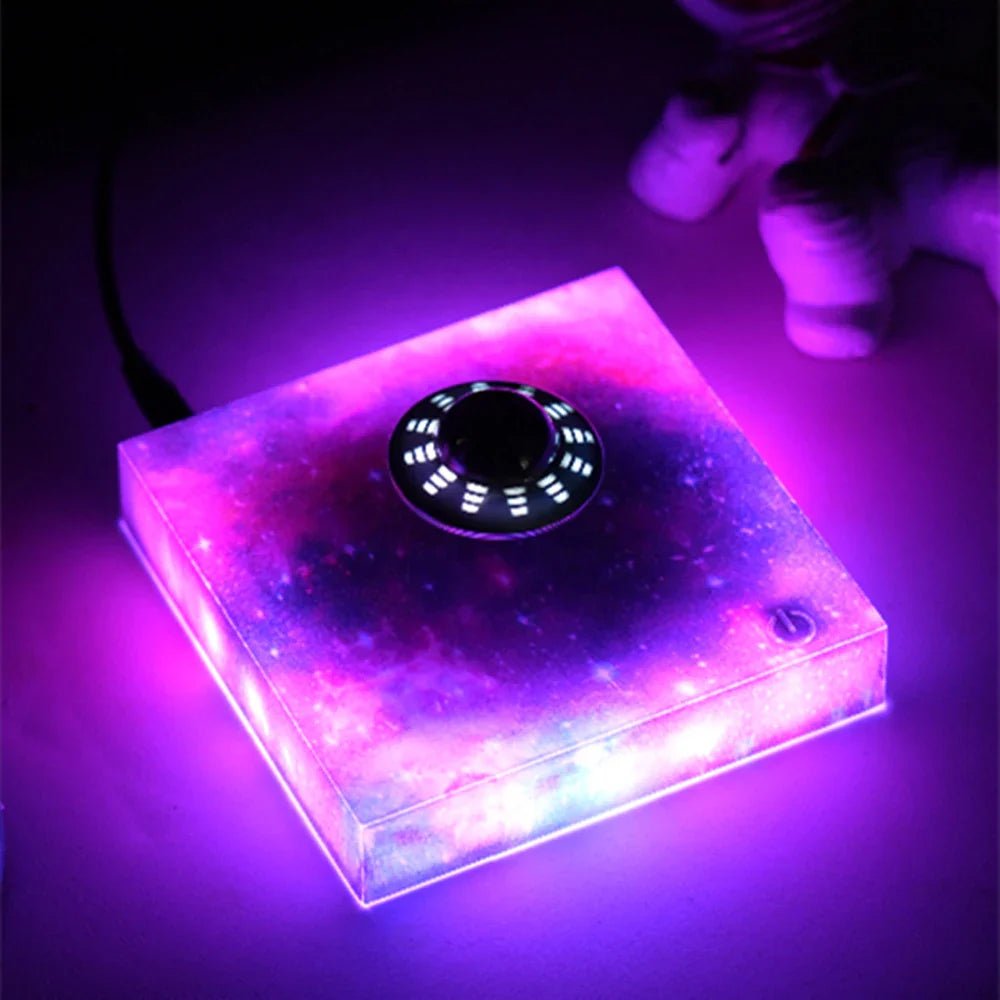 BowLift | ASTROGLOW – Magnetic Levitating Spaceship LED Night Lamp