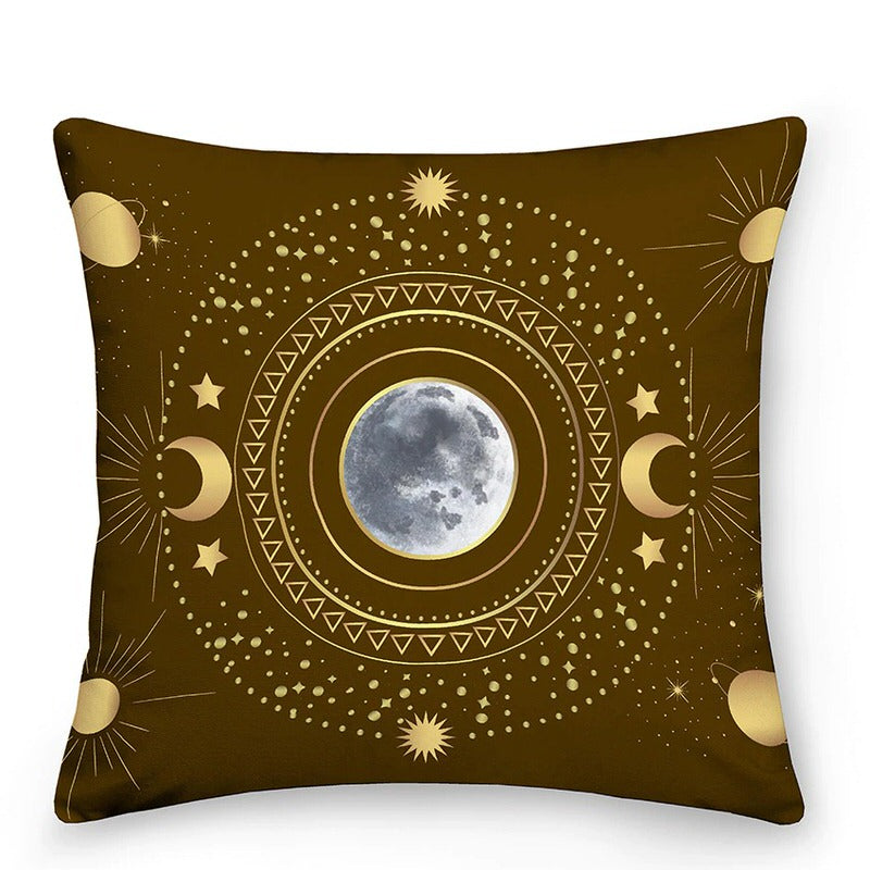 BowLift | Decorative cushions with Sun and Moon in Astrological Style