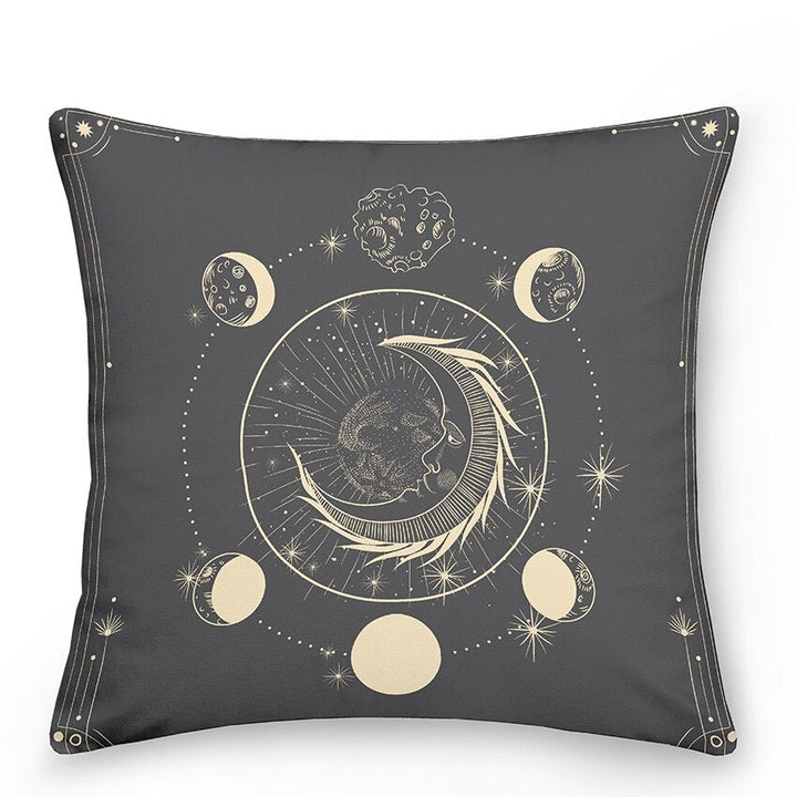 BowLift | Decorative cushions with Sun and Moon in Astrological Style