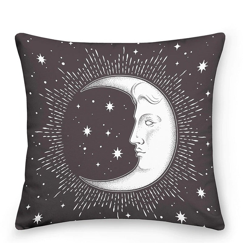 BowLift | Decorative cushions with Sun and Moon in Astrological Style