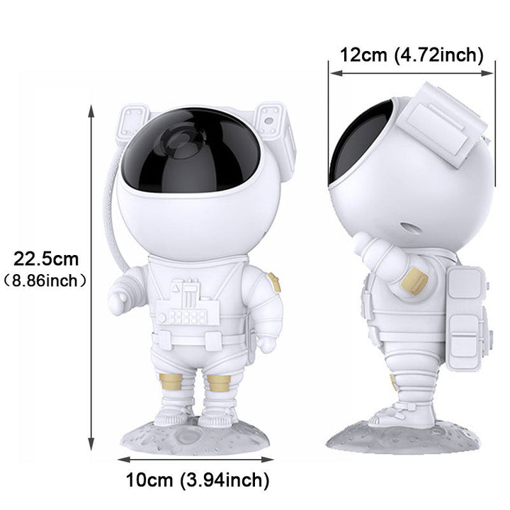 BowLift | Astronaut Galaxy Projector | 8 Adjustable Nebula Colors & Remote Control for Relaxation and Stargazing