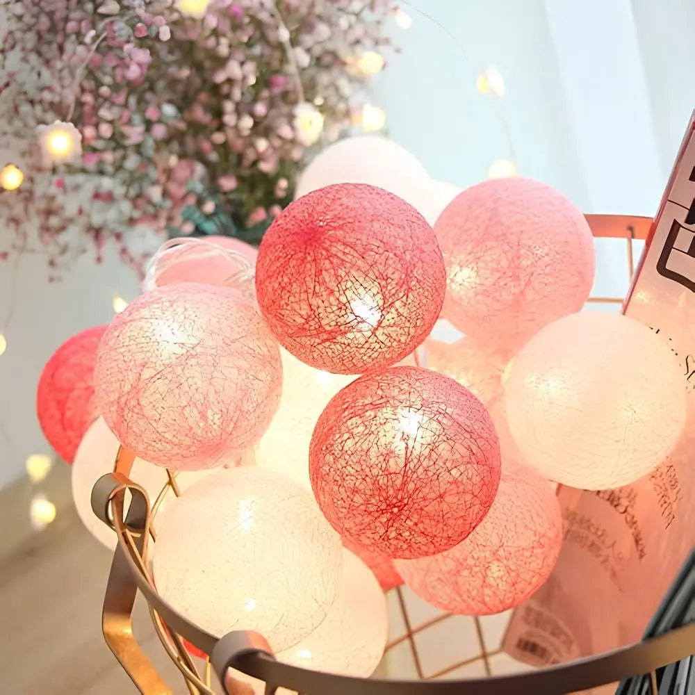 BowLift | Atmospheric Ball String Lights - LumaBreeze