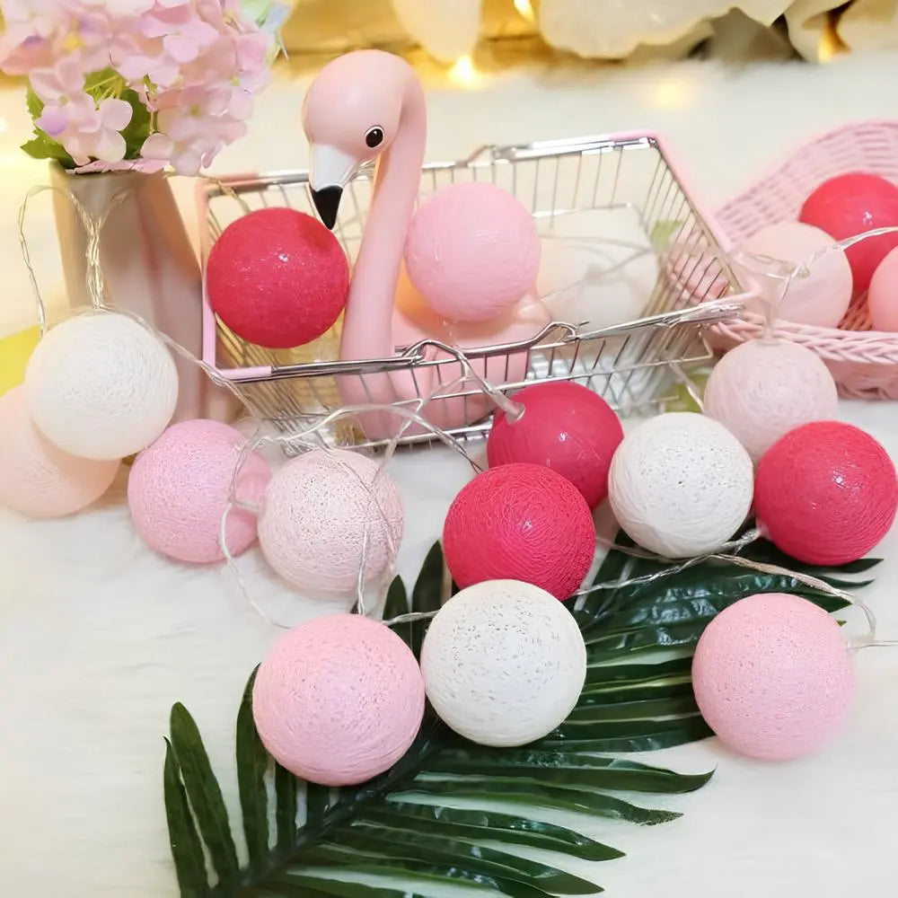 BowLift | Atmospheric Ball String Lights - LumaBreeze