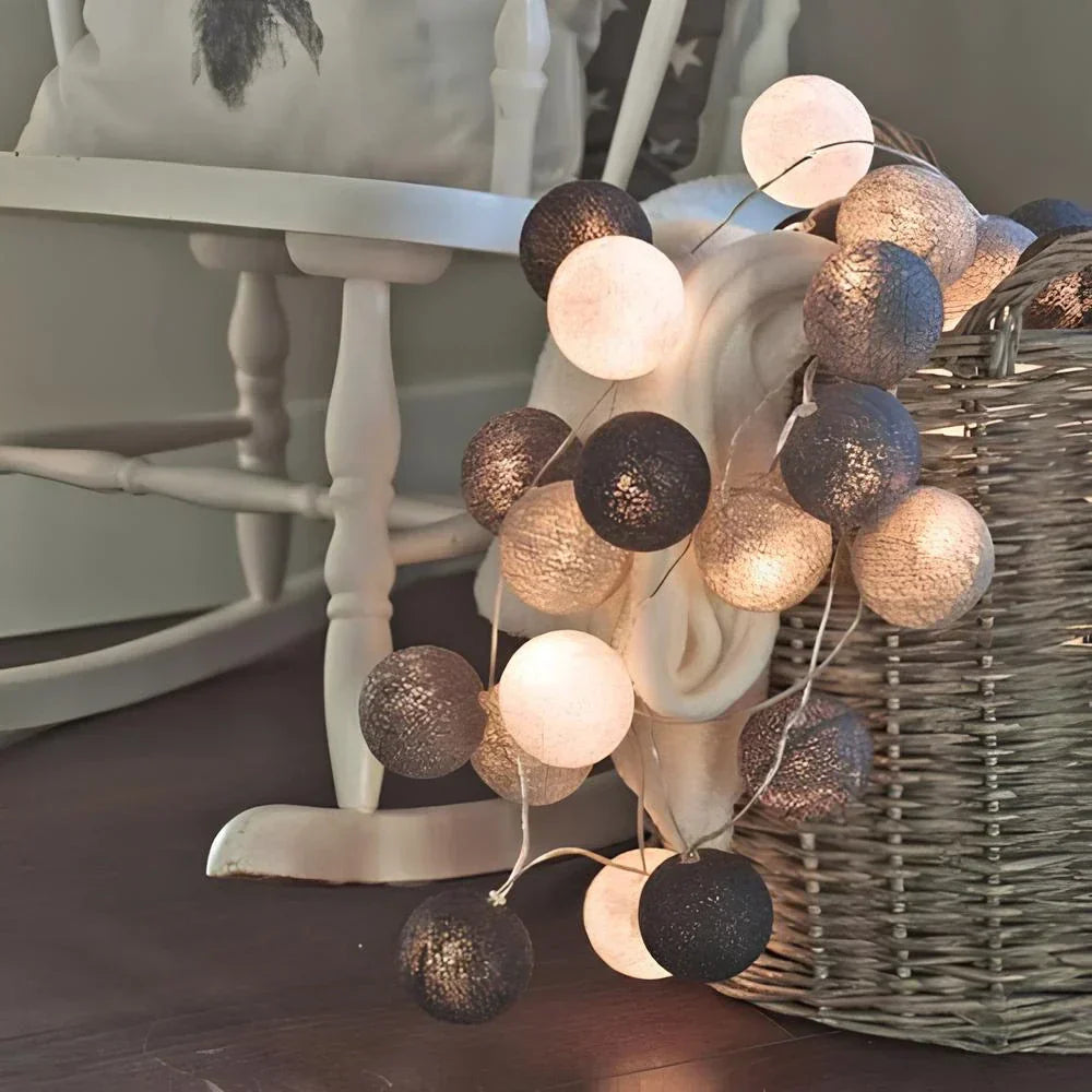 BowLift | Atmospheric Ball String Lights - LumaBreeze