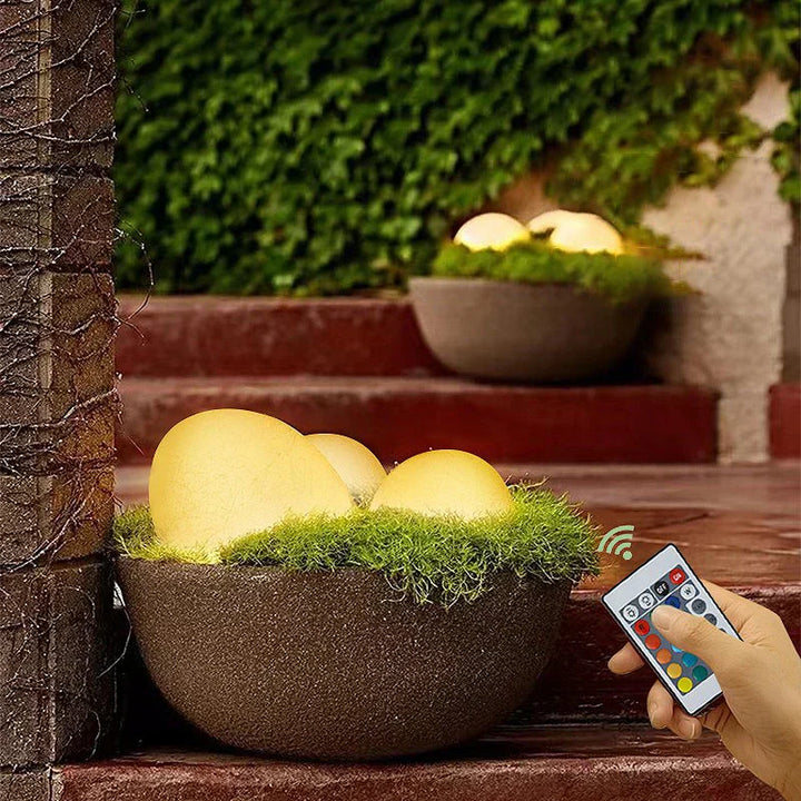 BowLift | Atmospheric Wireless Garden Lamp - LumaStone
