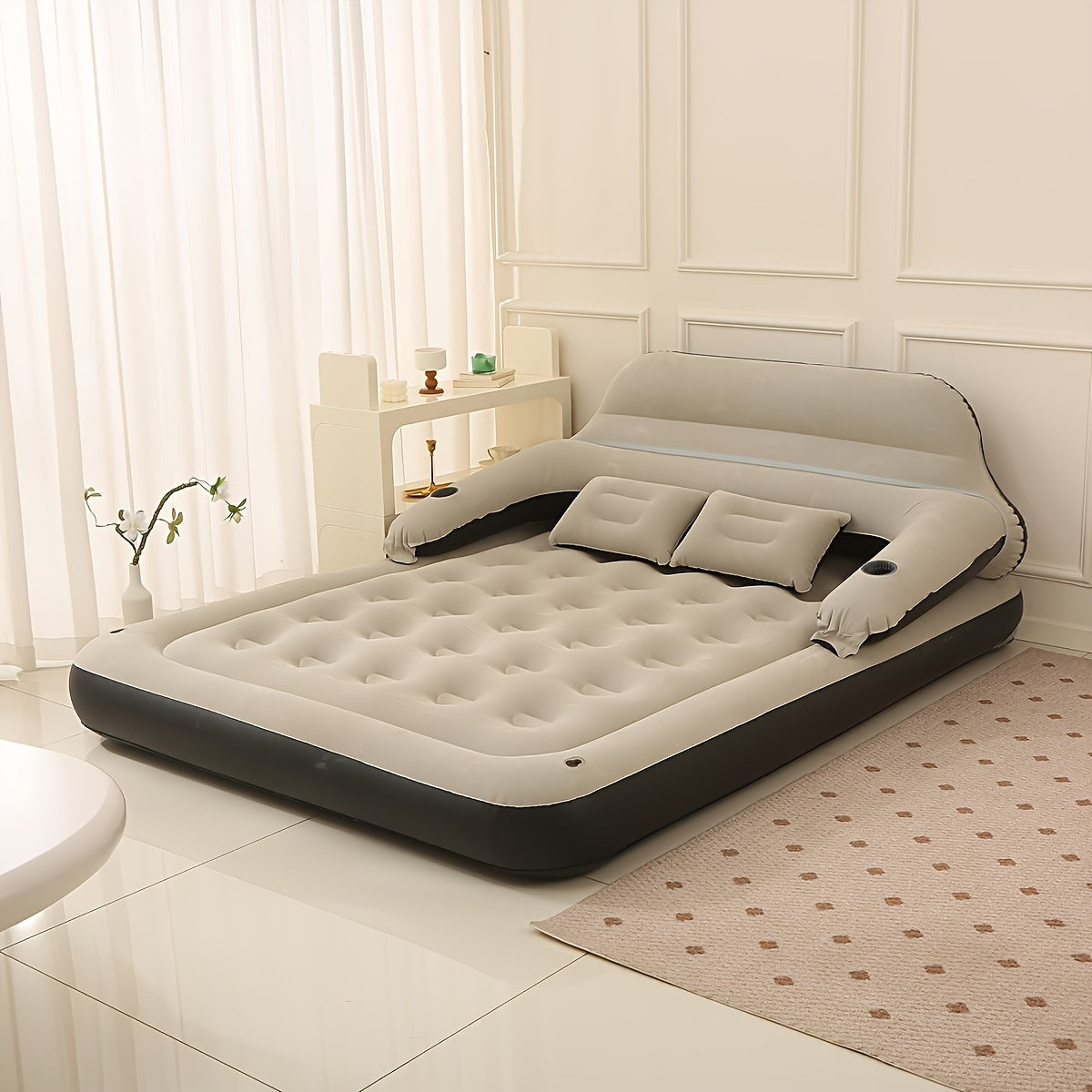 BowLift | FlexiRust Inflatable Mattress – Luxury Sleep Comfort with Back Support and Integrated Pump