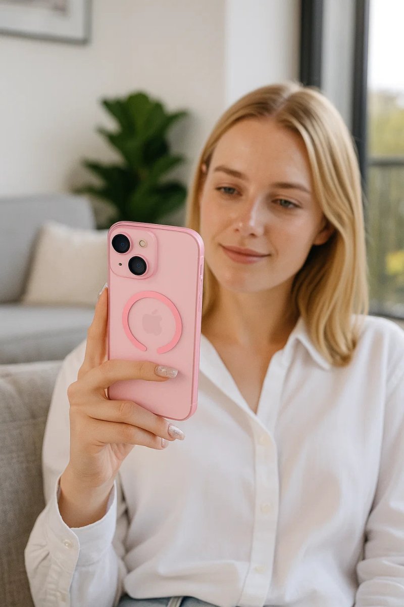 BowLift | AURACLEAR – Ultra-Thin Matte Clear MagSafe Case for iPhone