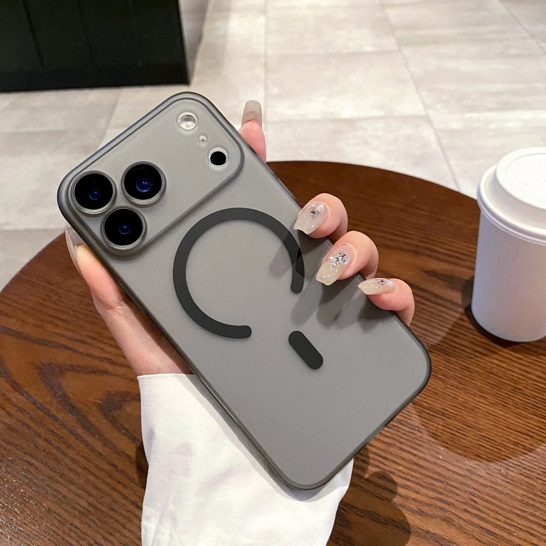 BowLift | AURACLEAR – Ultra-Thin Matte Clear MagSafe Case for iPhone