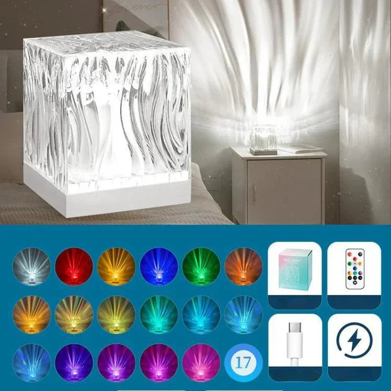 BowLift | Aurora Water Wave Projector Night Light