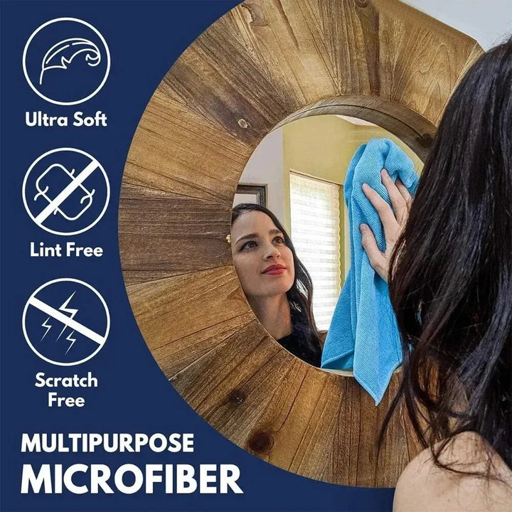 BowLift | Auto Microfiber Cloths Set (10 Pieces) - UltraClean
