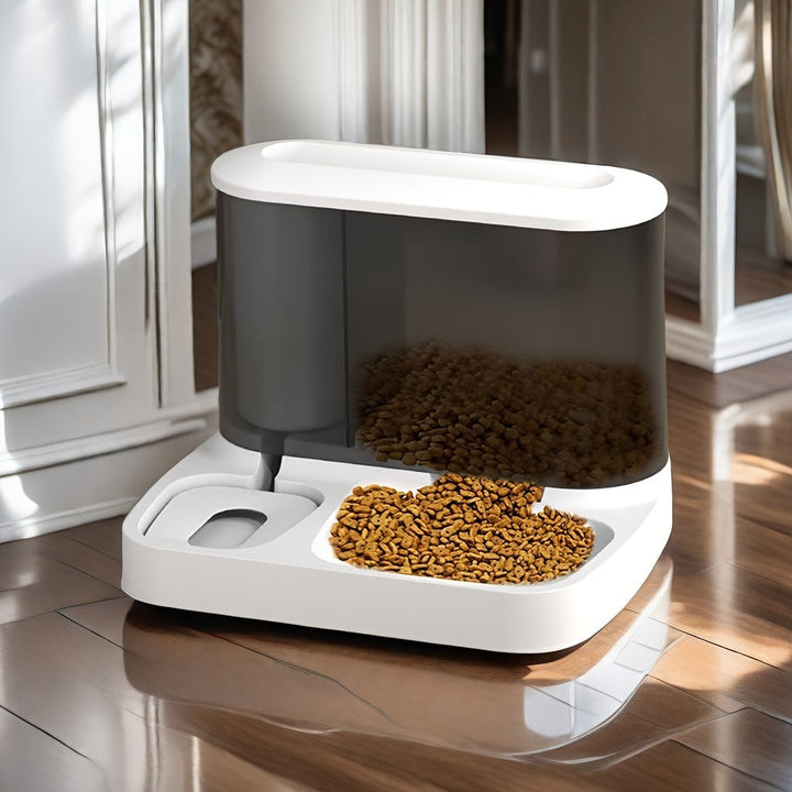 BowLift | Food & Water Dispenser Cativa Duo | Automatic & Time-Saving | 2-in-1 System | For Cats & Small Animals