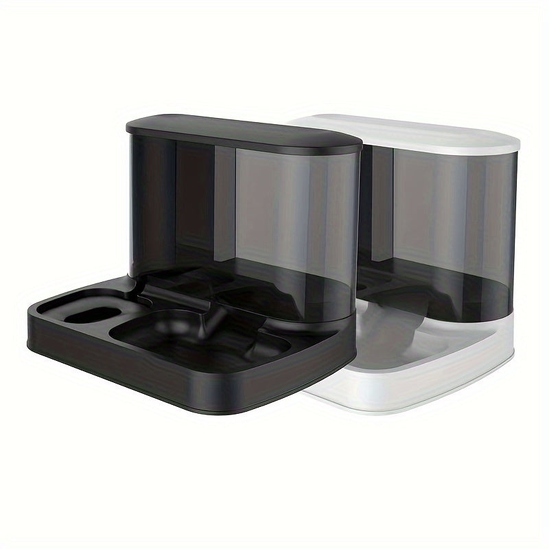 BowLift | Food & Water Dispenser Cativa Duo | Automatic & Time-Saving | 2-in-1 System | For Cats & Small Animals