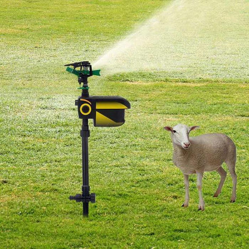 BowLift | Automatic Motion-Activated Animal Repellent Garden Sprinkler - Animal Sensor Outdoor Lawn Yard Water Sprinkler