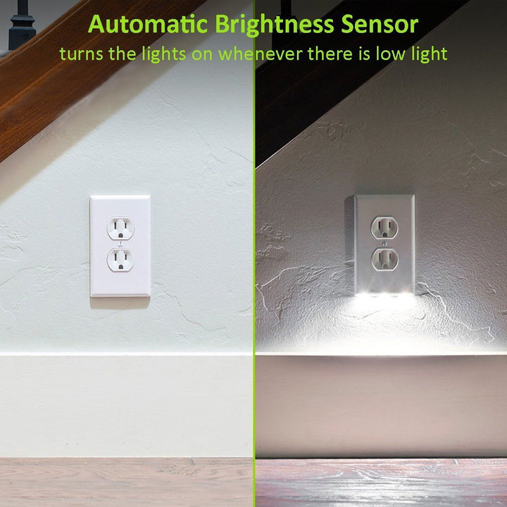 BowLift | Automatic Nightlight Outlet Cover