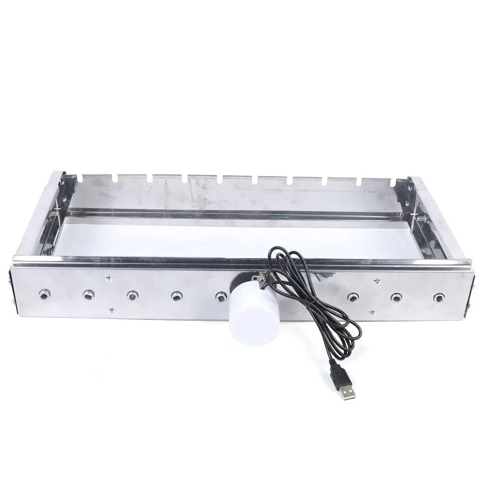 Automatic Rotating Rotisserie Stainless Steel BBQ Grill Skewers Set | Bowlift