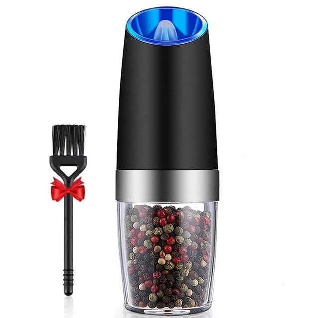 Automatic Spice Grinder Mill Adjustable Grinder with LED Light | Bowlift