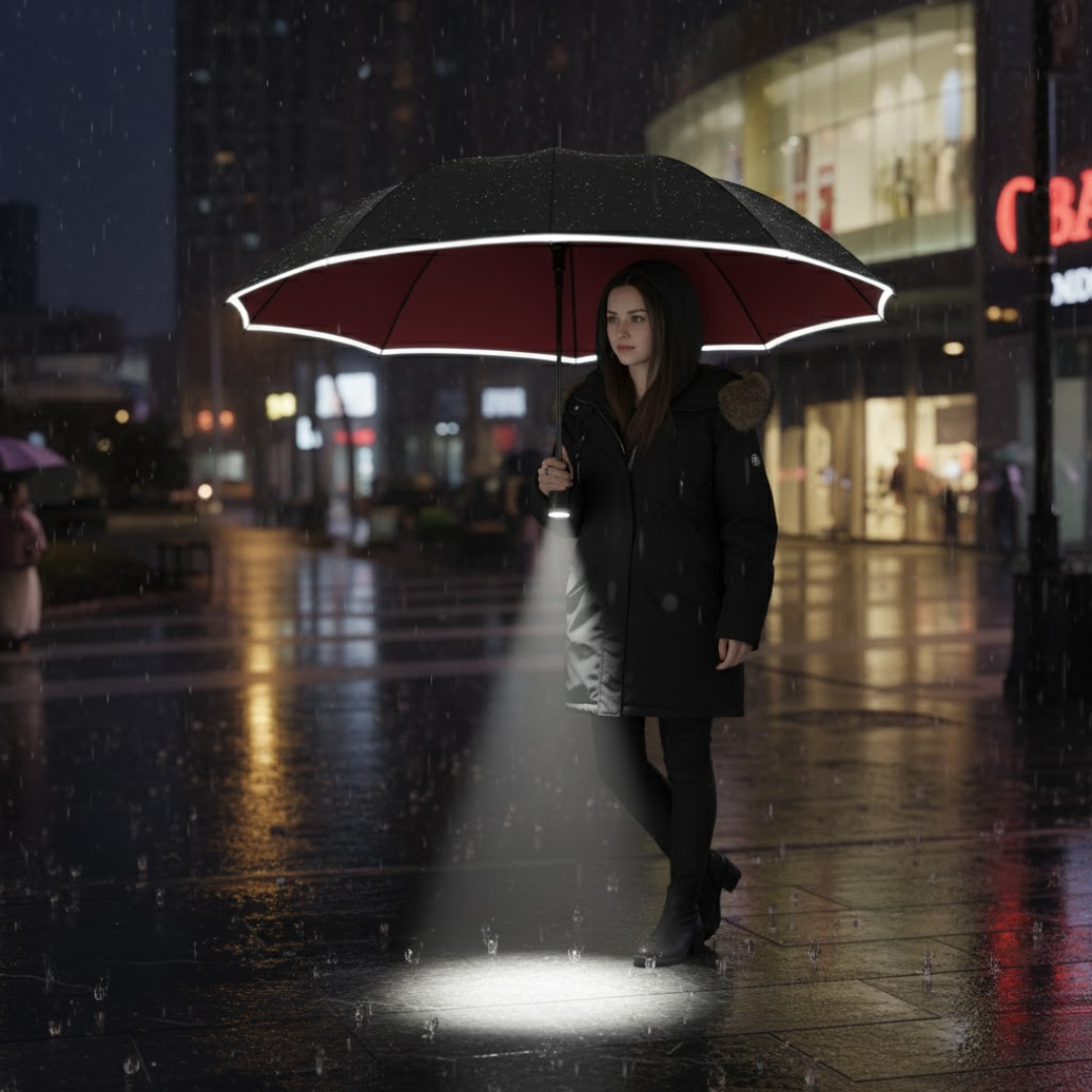 StormShield LED Umbrella with Automatic | Bowlift