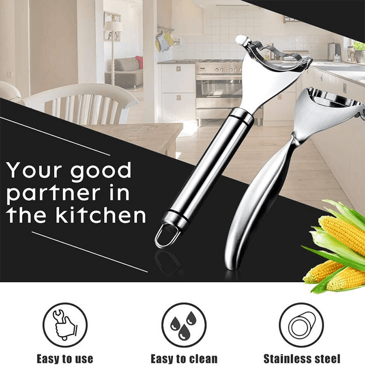 BowLift | Stainless Steel Corn Peeler For Corn On The Cob