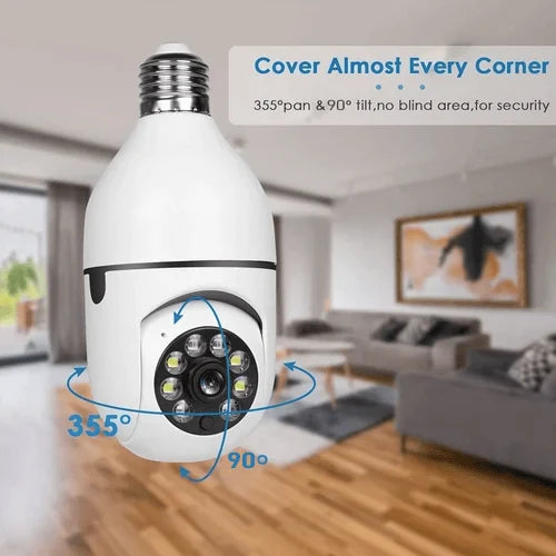 BowLift | Wireless Wifi Bulb Camera Security Camera