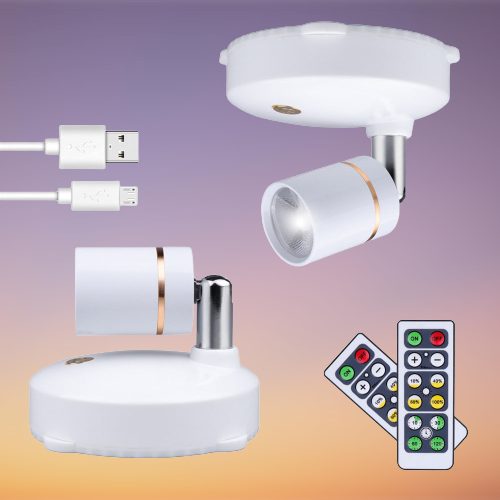 BowLift | Smart LED Remote Control Rechargeable Spotlight