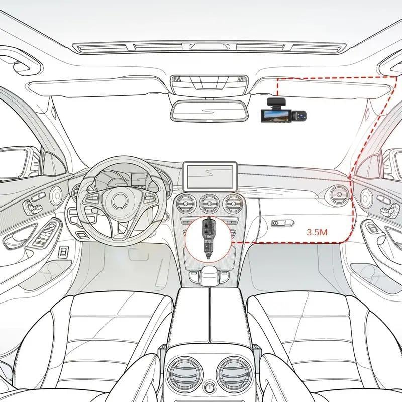 BowLift | Front & Rear Dashcam