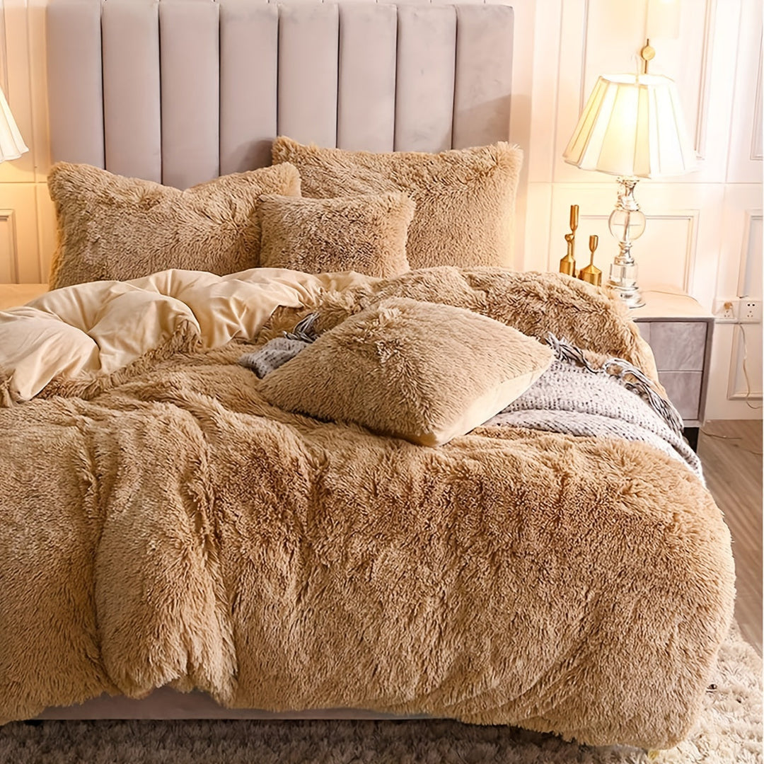 BowLift | Ultra Soft Plush Duvet Cover Set with Zipper - Luxury & Comfort