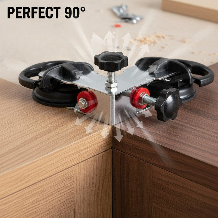 BowLift | Tile Leveling Suction Cup Corner Alignment Clamp