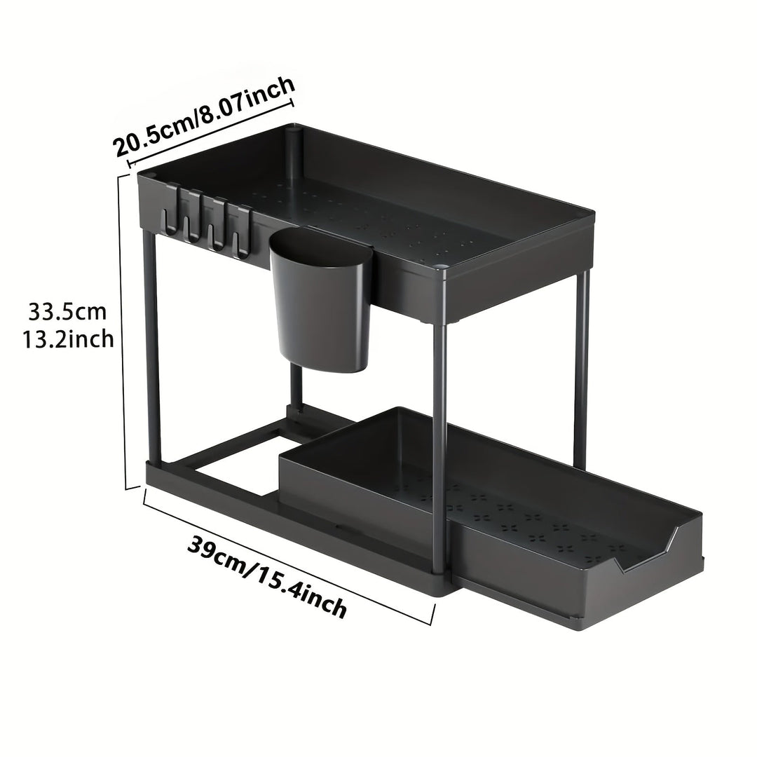 Extendable Sink Cabinet Organizer | Bowlift