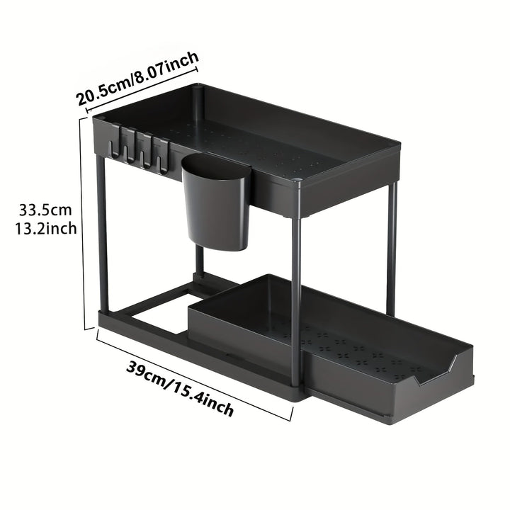 Extendable Sink Cabinet Organizer | Bowlift