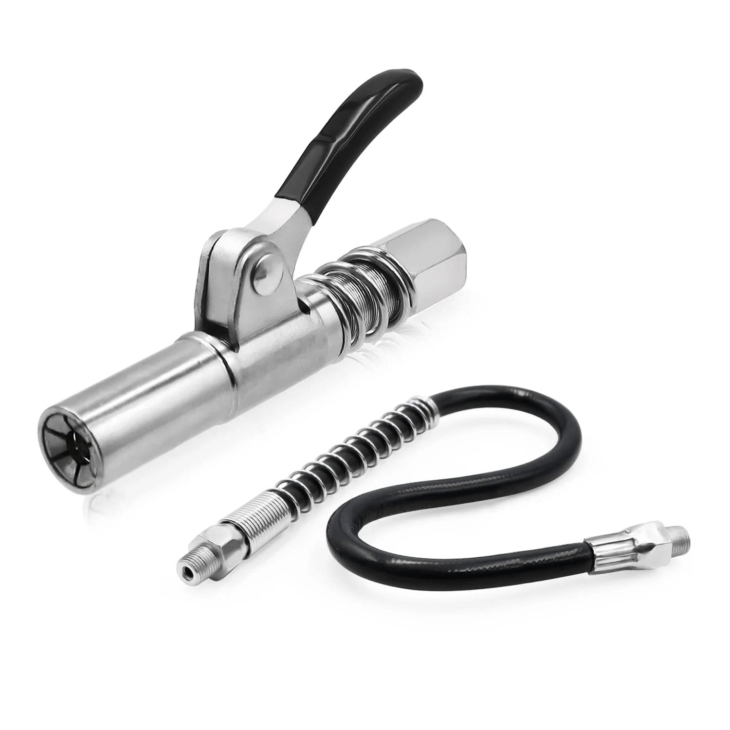 BowLift | Powerful lock on grease connections with spring flex lines