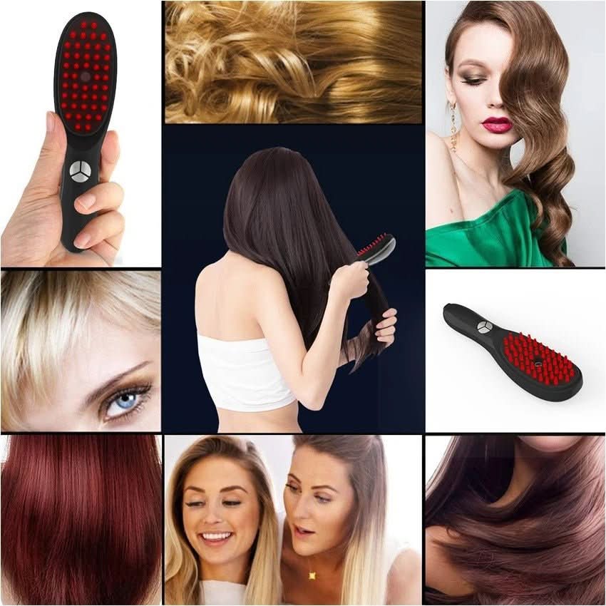BowLift | 5-in-1 hair comb with massage & light therapy for healthier hair
