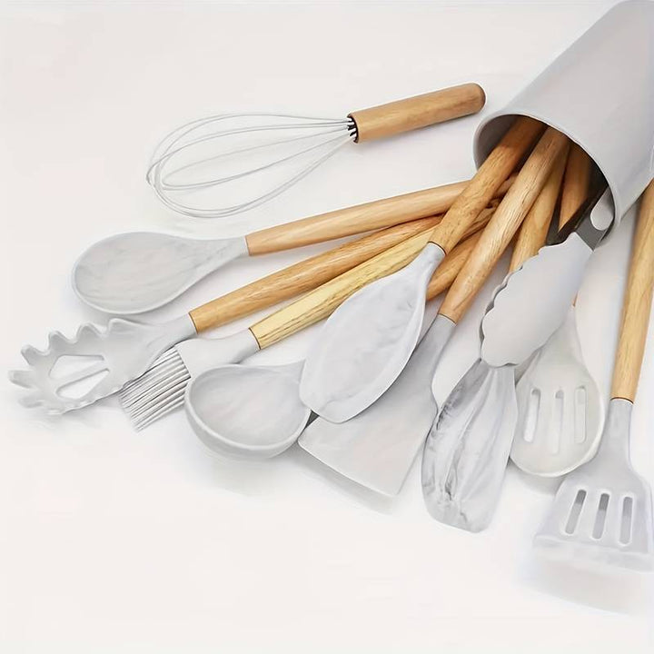 BowLift | Kitchen tool set – silicone – non-stick coated – heat resistant
