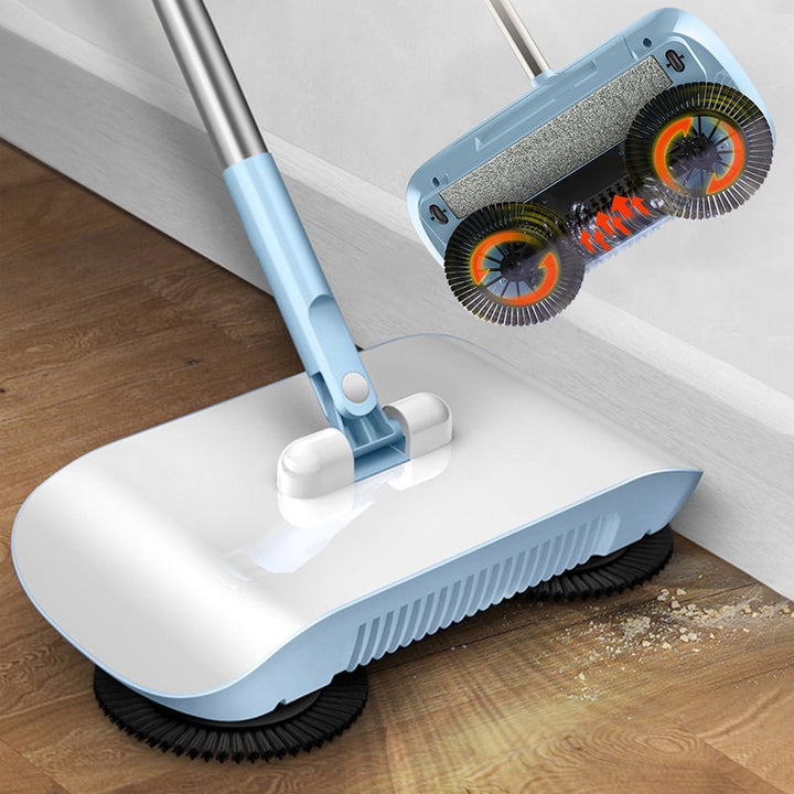 VibraSweep Hand Sweeper & Mop — Effortlessly radiant floors without bending or electrical stress | Bowlift