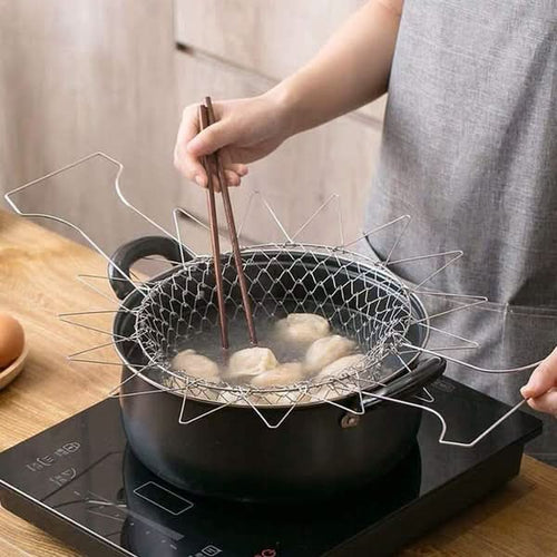 BowLift | FryFold - Multifunctional Foldable Frying Basket