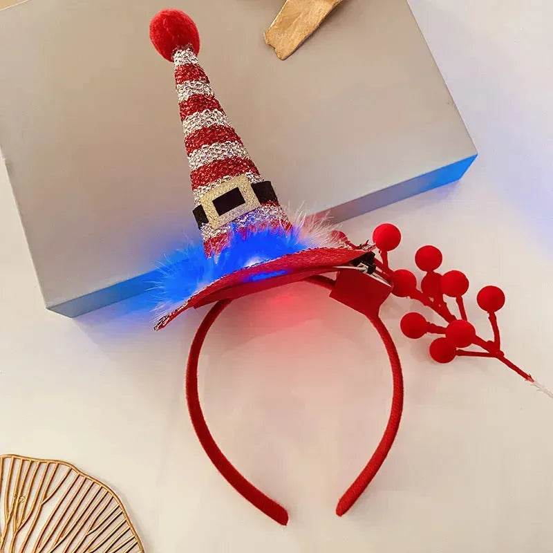BowLift | Christmas With Light Headband Snowflake Women's