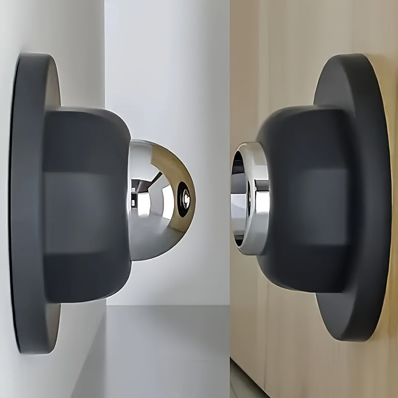 Magnetic door stopper without drilling | Bowlift