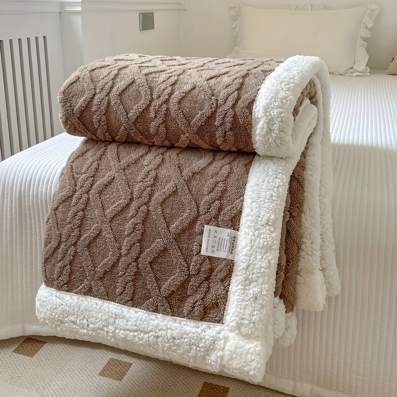 BowLift | Stylish Reversible Fleece Blanket for Ultimate Comfort and Warmth