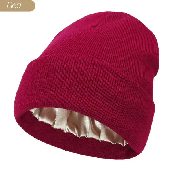 BowLift | Women’s Beanie Hat | Anti-Static & Anti-Frizz | Smooth Hair Protection | Cozy All-Day Comfort