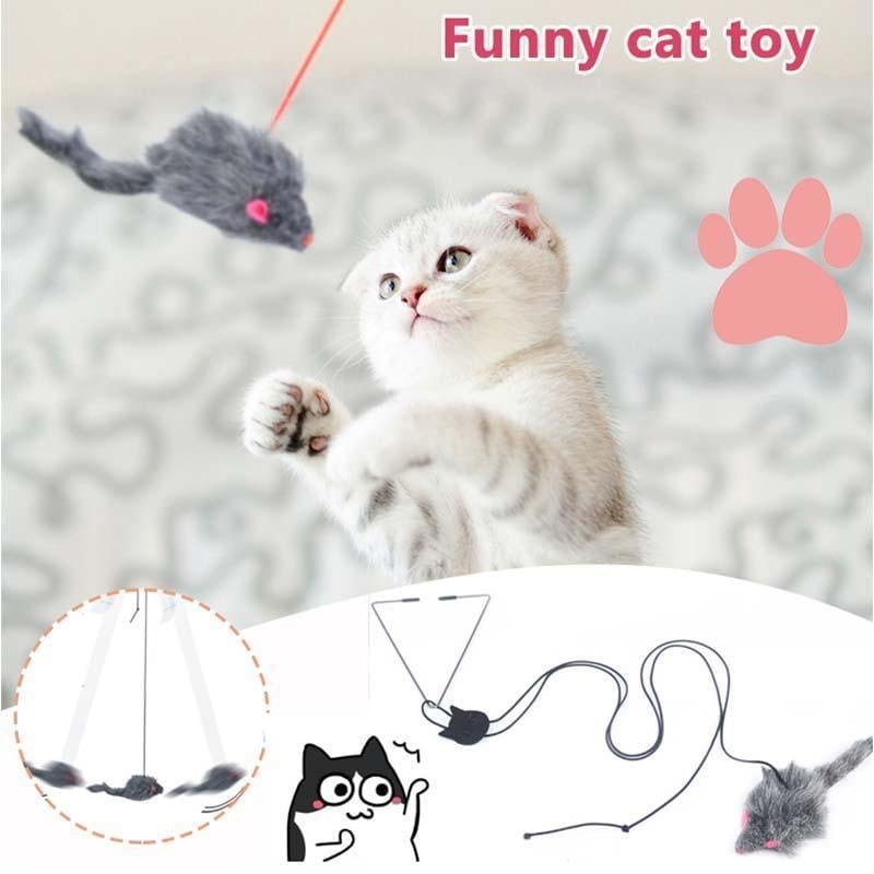 BowLift | Hanging Door Bouncing Mouse Cat Toy