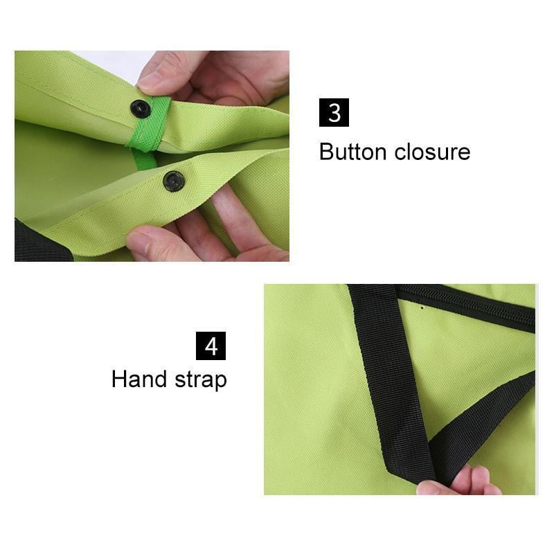 BowLift | Foldable green shopping bag