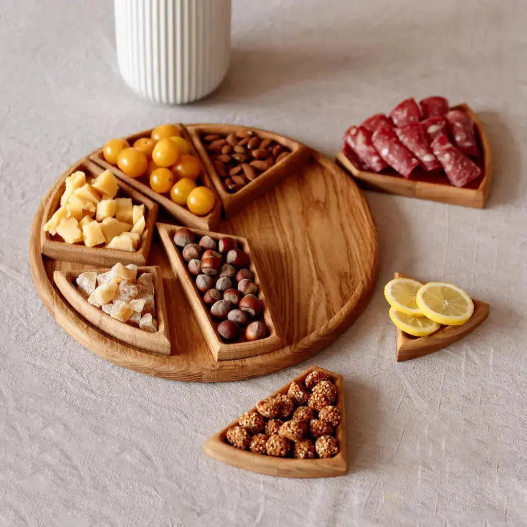 BowLift | Wood Serving Tray — Gives your snacks the wow factor for unforgettable moments of enjoyment