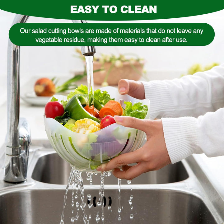 BowLift | VeggieSlice Pro — Make salad making safe, quick, and effortless child's play! (2 pieces)