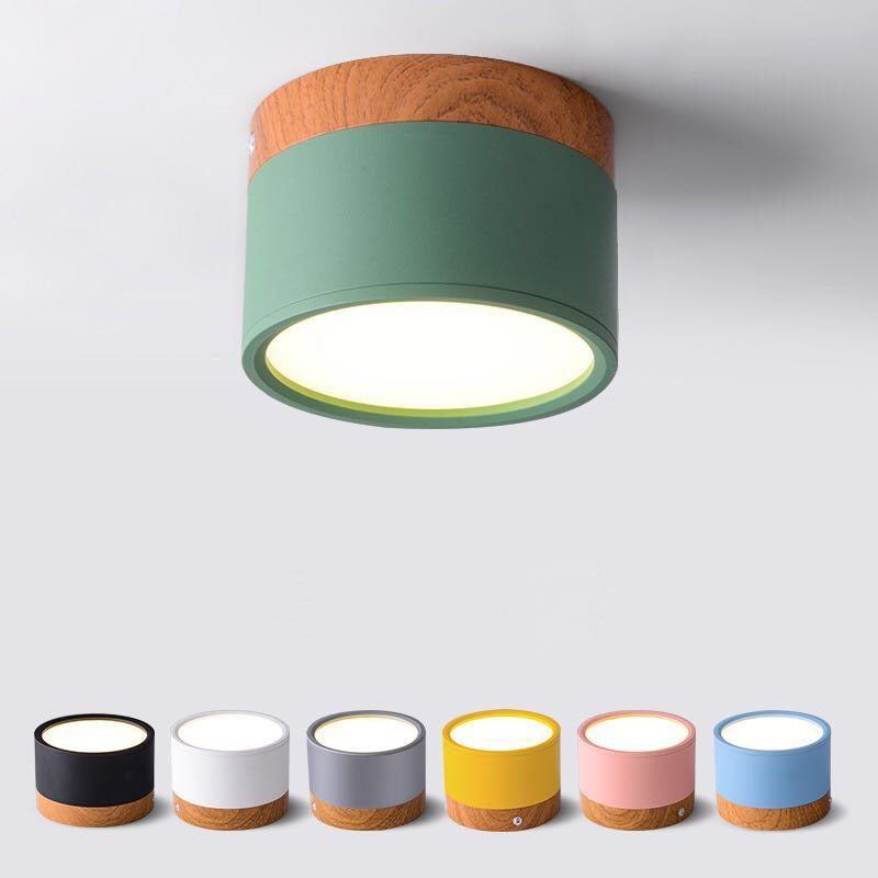 Morandi Style Modern LED Ceiling Lamp - LumiModo | Bowlift
