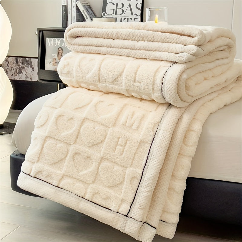 CozyCoral – Luxury Fleece Blanket for All Seasons Bowlift