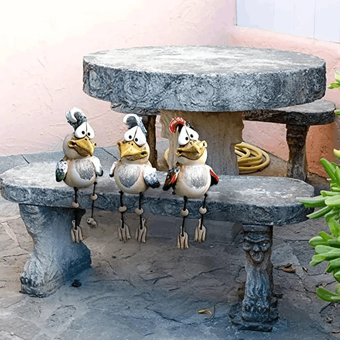 BowLift | Chicken Farm Farm Decoration—Outdoor Yard Landscape Sculptures
